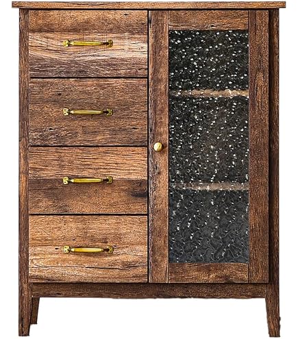 Amazon.co.jp: 茶箪笥 茶棚 飾り棚 昭和レトロ 和室 唐木