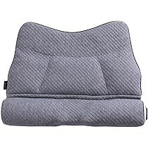 e整体枕ほぐリラックス E-RAKUNA グレー e整体枕 ほぐリラックス E-RAKUNA AZ-1003 アメイズプラス｜Amaze Plus