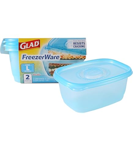 Amazon｜Glad Gladwareシリーズ 丈夫なプラスチック製食品保存容器 蓋