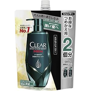 クリア モイストトータルケア スカルプシャンプーつめかえ560G クリア モイストトータルケア スカルプシャンプーつめかえ560G