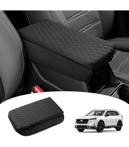 Fits 2017-2022 Honda CRV Center Console Lid Armrest Leather Cover Pad