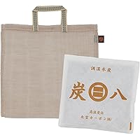 Amazon.co.jp: 炭八 スマート小袋・かや袋 セット 香色_ベージュ