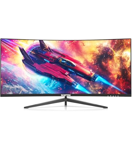 Amazon.co.jp: CRUA 30インチ 湾曲ゲーミングモニター 144Hz/200Hz