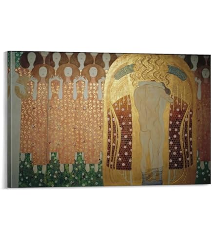 Amazon.co.jp: グスタフ クリムト 抱擁 A3 サイズ おしゃれ 絵画