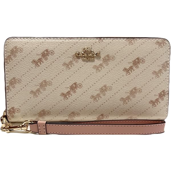 【未使用】COACH 財布 長財布 デニム ホース アンド キャリッジ ドット co-ko210528-2.jpg