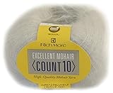 ハマナカ(HAMANAKA) リッチモア エクセレントモヘア カウント10 毛糸 合太 Col.4 グレー 系 20g 約200m 6289