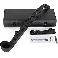 NUVO ヌーボ プラスチック製管楽器 サックス C調 jSax 2.0 ジェイサックス Black/Black N520JBBK [専用ハードケース付き] 【国内正規品】
