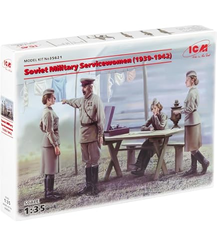 | ICM 1⁄32 ソビエト空軍 VVS RKKAパイロットセット 1939-1942 | ICM 1⁄32 ソビエト空軍 VVS RKKAパイロットセット 1939-1942