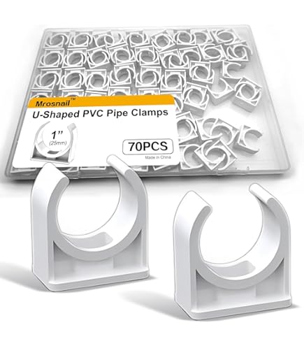 S SYDIEN PEX Clips Pipe Clamp 1 Inch, 20 Pack 25 Mm Pipe Hangers