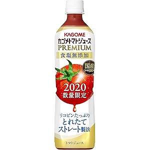 カゴメ カゴメトマトジュースプレミアム食塩無添加720ml ×15本