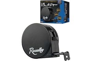 【JIS規格1級相当品】 メジャー 巻き尺 巻尺 小型 両面 コンパクト ミニ 高精度 測定工具 計測工具 片手 軽量 両面メモリ 両面目盛 曲がらない ブラック