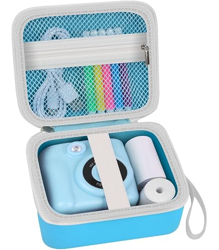 TOYOGO Sac à Dos Appareil Photo Pour Enfants – Silicone Souple, Ajustable, Vert, Cadeau Idéal 3-7 Ans