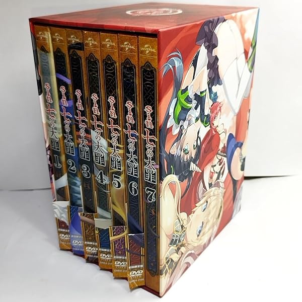 sin 七つの大罪 Blu-ray 全7巻セット＋全巻購入特典CD3枚＋OST 七つの大罪 Blu-ray 初回限定版 全7巻セット