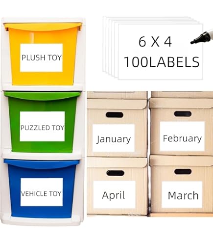 Halloween Labels Mintitude Waterproof Storage Stickers For Organizing ...
