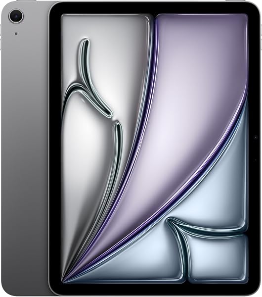 Apple 11インチiPad Air(M4):Liquid Retinaディスプレイ、128GB、12MPフロント/バックカメラ、Apple N1によるWi-Fi 7、Touch ID、一日中使えるバッテリー — スペースグレイ - 1