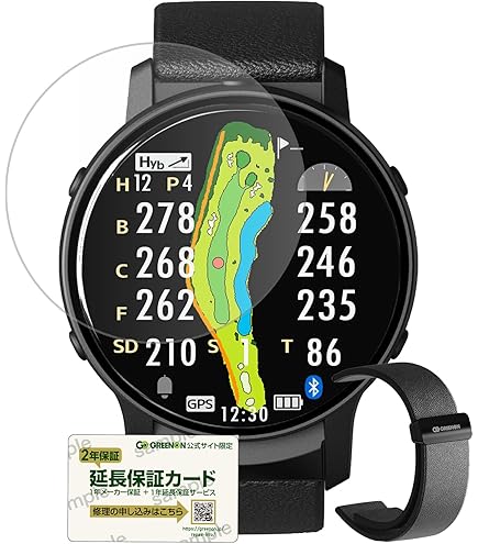 Amazon.co.jp: グリーンオン ザ・ゴルフウォッチ GS501 腕時計型