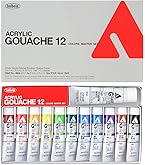 Amazon | ホルベイン アクリリックガッシュ D410 20ml レッスン12色