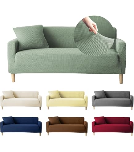 Amazon｜Ropevzo ソファーカバー マルチカバー クッションカバー付き