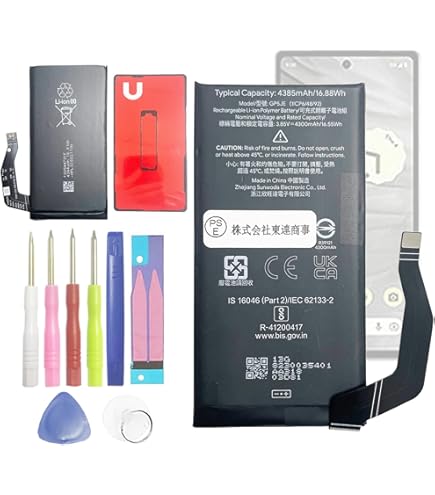 Amazon | iFactory for Google Pixel 7a 互換バッテリー 交換 PSE準拠