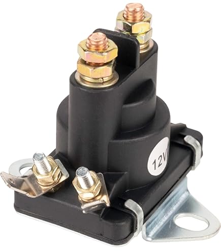Solenoide Di Avviamento Per Fuoribordo OMC Johnson/Evinrude - Ricambio 12V 4 Terminali (383622, 395419, 582708, 586180, 47886) - 2
