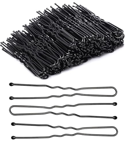 Amazon | ヘアピン U-PIN玉付き ユーピン玉付き 100本 | Eselect