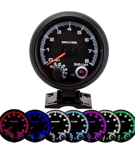 Amazon.co.jp: オートメーター 3699 Sport-Comp II 5インチ 10000RPM