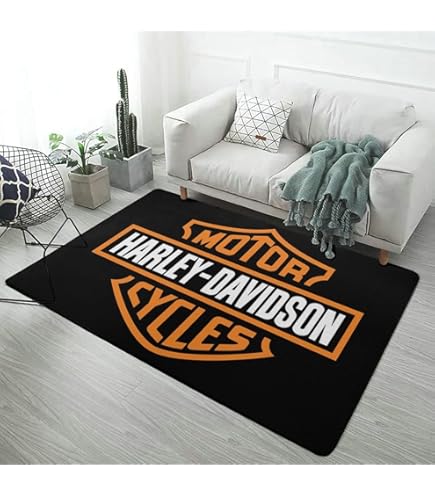 HARLEY DAVIDSON ハーレーダビッドソン　タフテッドラグ　カーペット HARLEY DAVIDSON ハーレーダビッドソン タフテッドラグ