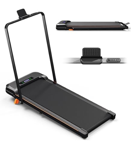 Amazon | AIRHOT 4イン1 折りたたみ式トレッドミル - 2.5HP 