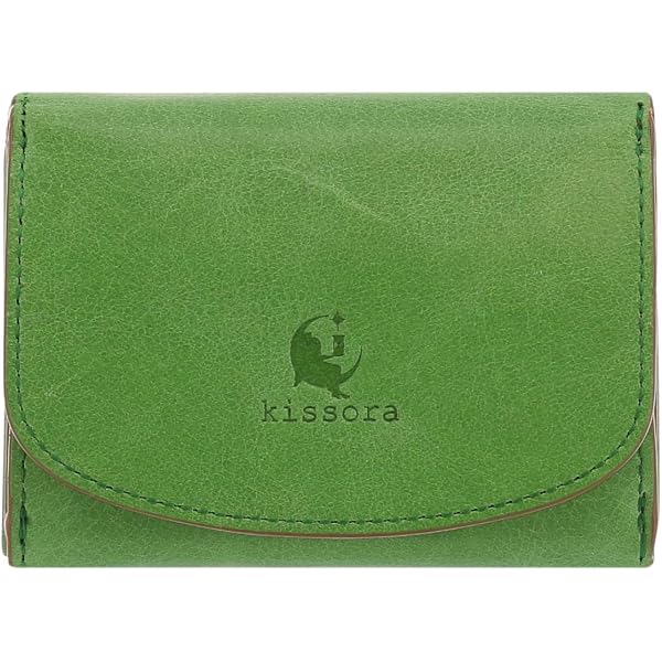 Amazon | [キソラ] 二つ折り財布 ソリド KISP-002 ミニ財布 牛革 日本