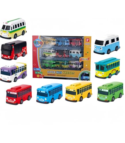 Amazon.co.jp: Tayo The Little Bus ちびっこバスタヨキャリーとタヨの