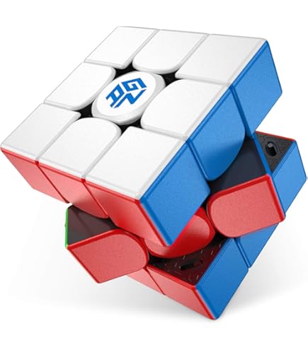 GAN 356XSM「電気メッキ」うすピンク色 ルービックキューブ GAN356 M