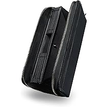 Amazon | 財布 メンズ 長財布 栃木レザー 本革 ボックス型の小銭入れ 