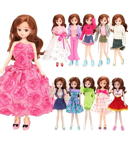 Amazon.co.jp: 海外ディーラー製 ドール服 40cm 14 アウトフィット MDD 