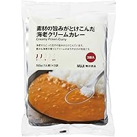 無印良品 素材の旨みがとけこんだ 海老クリームカレー 160g[1人前]×3袋入 TCZ79A4A