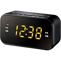Amazon.co.jp: WINTECH クロックラジオ 目覚まし時計 デジタル
