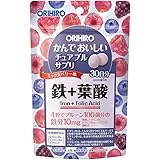 ORIHIRO(オリヒロ) オリヒロ かんでおいしいチュアブルサプリ 鉄+葉酸 120粒