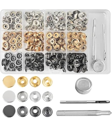 Amazon.co.jp: OCEVEN レザークラフト ジャンパーホック 打ち具セット