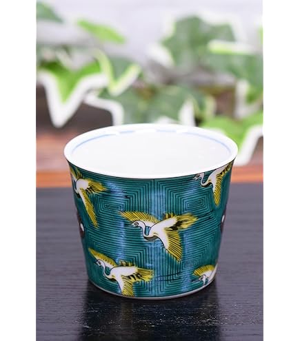 Amazon.co.jp: サザエさん展 限定 九谷焼 ミニ猪口 磯野山水図