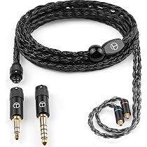 Amazon | TRN T2 Pro リケーブル 2Pin 3.5 4.4 mm 交換式プラグ