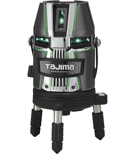 Amazon | タジマ レーザー墨出し器ZEROGREEN 縦ライン4方向・横ライン