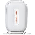 【J300・J1000対応】ゴルフ用距離計専用 EVA高級ケース マグネット式ミニハードケース EVA収納ケース カラビナ付き ファインキャディ 本社直営 finecaddie (ホワイト)