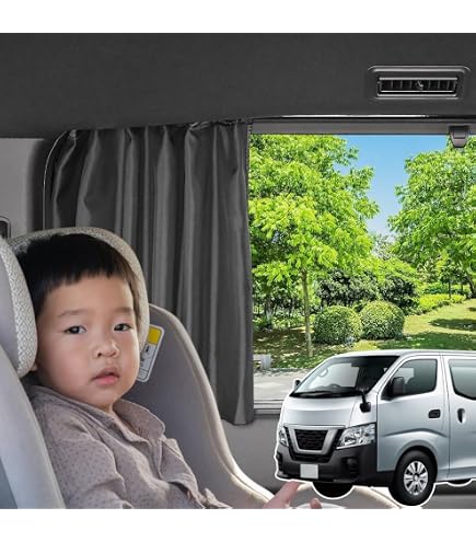 Amazon.co.jp: NV350キャラバン KS2E26/KS4E26 カーテン マグネット