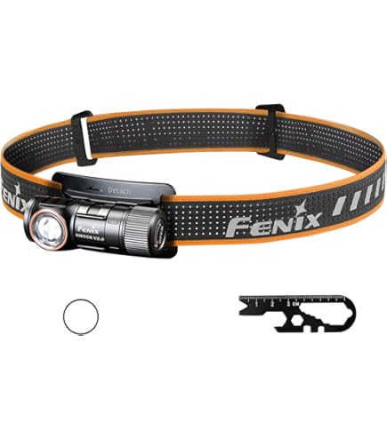 Amazon.co.jp: フェニックス(FENIX) ライト ブラック 7cm ヘッドランプ