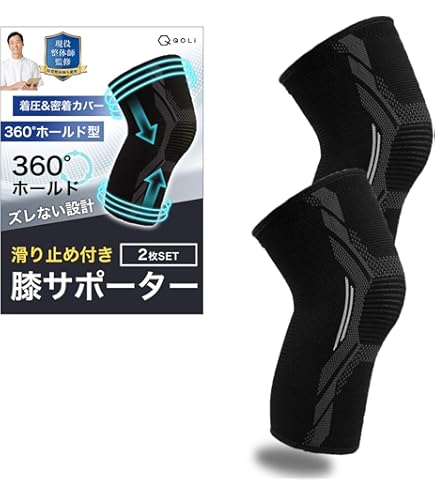 Amazon.co.jp: MEDIFIT ひざ 膝 サポーター メンズ 足 着圧 吸汗
