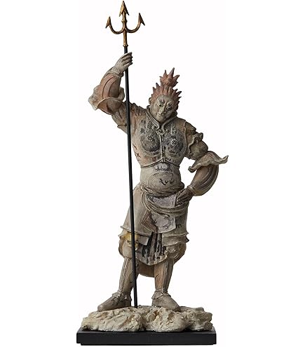 Amazon.co.jp: 法相宗大本山 興福寺 国宝 龍燈鬼 14cm 仏像フィギュア