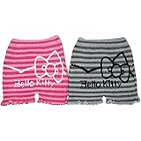 [株式会社トモクニ] ハロー キティ ニット パンツ リボン 防寒 あったか 温かい 暖かい 毛糸 もこもこ ぽかぽか 可愛い かわいい 日本製 国産 ステッカー付
