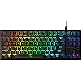 HyperX Alloy Origins Core - Tenkeyless Mechanical Gaming Keyboard - Compact Form Factor – HX Red Switch - RGB LED Backlit