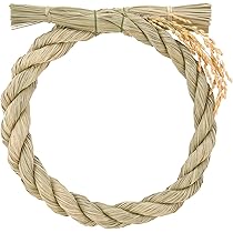 とむむ様♡ご確認用　開運♥️Luana♥️しめ縄ミニリース☆お正月飾り W✕G① お正月飾り しめ縄 リース ミニ 迎春 ホワイト ドライフラワー