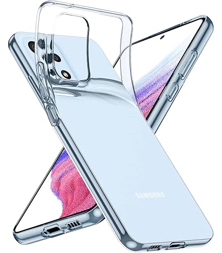 Amazon.co.jp: Galaxy A53 5G ケース 透明 クリア TPU 薄型 SC-53C