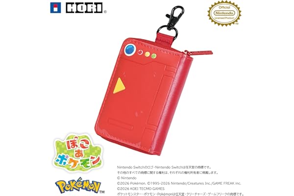 【任天堂ライセンス商品】ぽこ あ ポケモン ポケモン図鑑カードケース for Nintendo Switch™ 2【ゲームカード8枚収納】